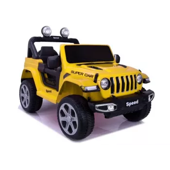 LEAN CARS Battery Vehicle FT-938 Yellow Painted 4x4