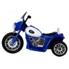 LEAN CARS Blue Electric Ride On Motorcycle JT568 Police for Children LED