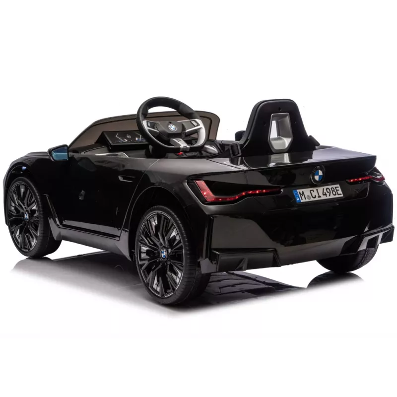LEAN CARS BMW i4 4x4 Electric Ride-On Car Black
