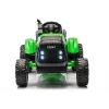 LEAN CARS CH9959B akumuliatorinis traktorius su priekaba šviesiai žalias 24V