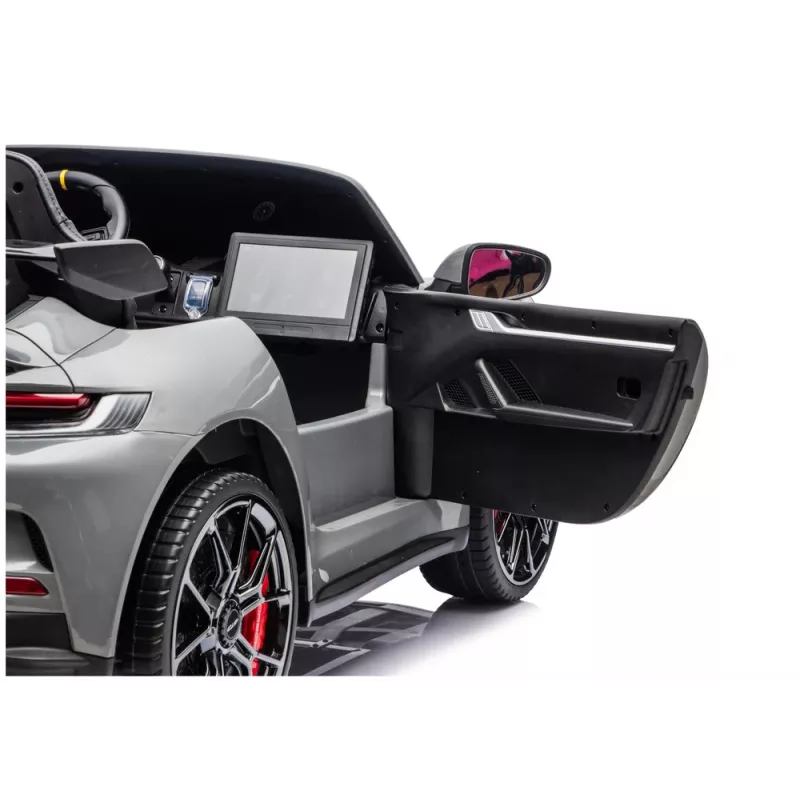LEAN CARS DK-P911 Porsche GT3 24V Battery-Operated Car Grey
