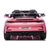 LEAN CARS DK-P911 Porsche GT3 24V rožinis akumuliatorinis važinėjamas automobilis
