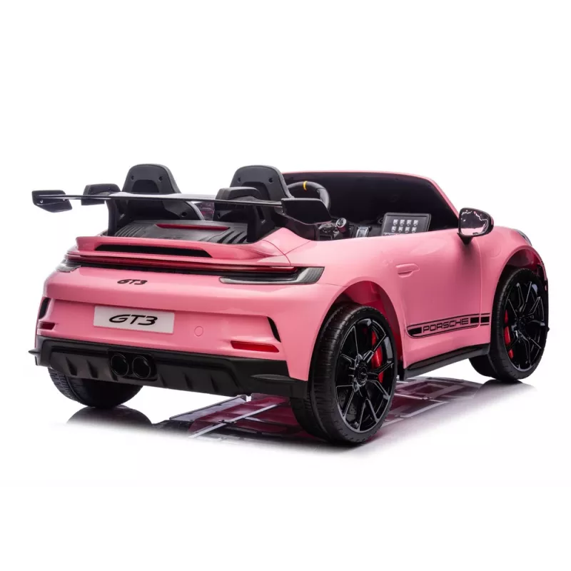 LEAN CARS DK-P911 Porsche GT3 Pink Battery-Owned Ride-On Car