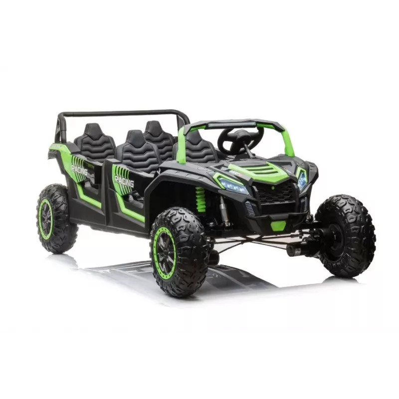 LEAN CARS Electric Ride On Buggy A033 4x4 24V Green