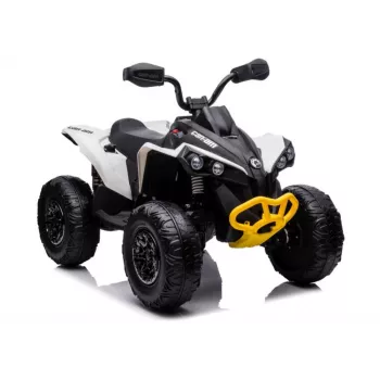 LEAN CARS Electric Ride On CAN-AM Renegate White