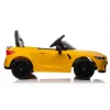 LEAN CARS elektrinis vaikiškas automobilis BMW M4 geltonas