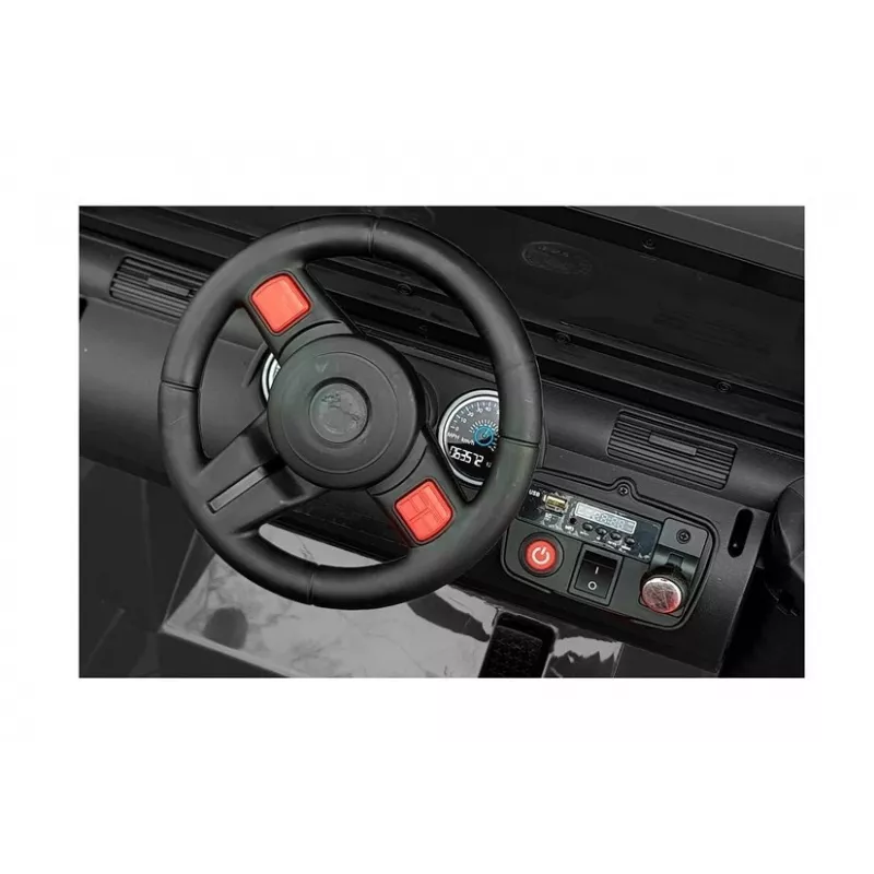 LEAN CARS Elektrinis važinėjamas automobilis WXE-1688 4x4 Baltas