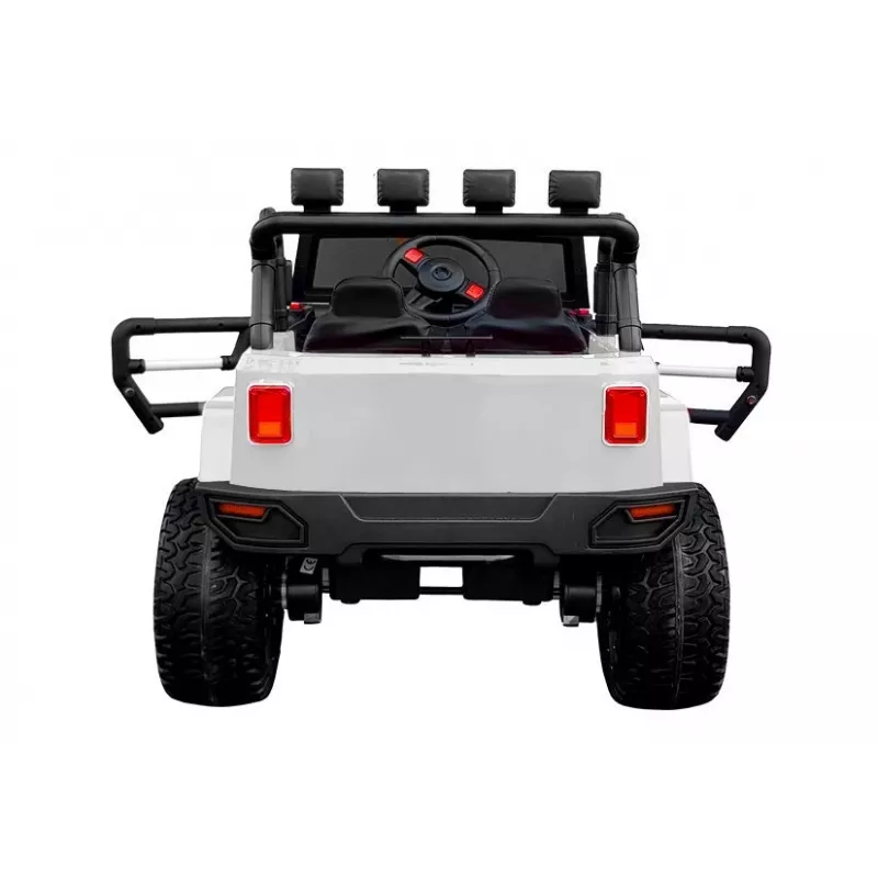 LEAN CARS Elektrinis važinėjamas automobilis WXE-1688 4x4 Baltas