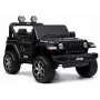 LEAN CARS Electric Ride On Jeep Rubicon 4x4 Black
