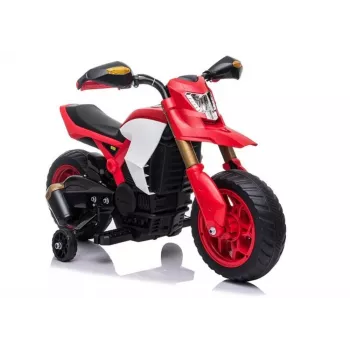 LEAN CARS Electric Ride-On Motorbike TR1909 Red