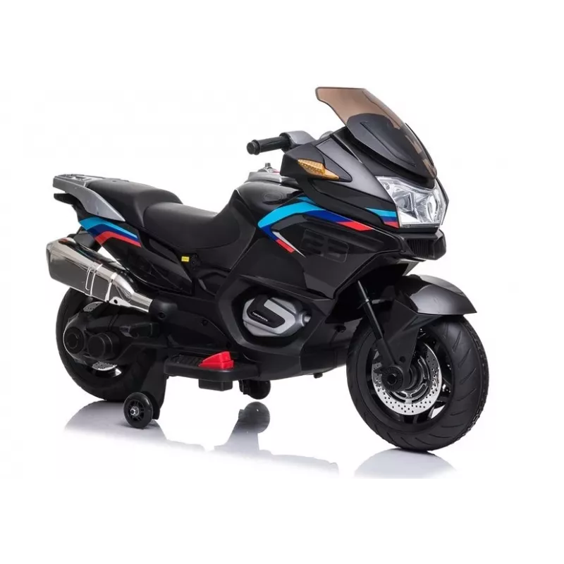 LEAN CARS Electric Ride-On Motorbike XMX609 Black