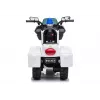 LEAN CARS Electric Ride-On Police Motorbike TR1912 White