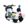 LEAN CARS Electric Ride-On Police Motorbike TR1912 White