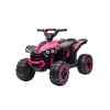 LEAN CARS elektrinis keturratis HL568 rožinis – 12V 2x30W vaikų ATV su muzika, LED lemputėmis, 30 kg talpa
