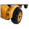 LEAN CARS Electric Ride On Tractor with Bucket Excavator Orange