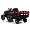 LEAN CARS Electric Ride On Tractor with Trailer BDM0925 Red