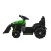 LEAN CARS Electric Ride On Tractor ZP1001B Green with Bucket Horn 15140
