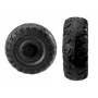 LEAN CARS EVA Wheel A032 - 10 Inch Solid Foam Replacement Wheel for Stroller/Pram, 45mm Width, Black