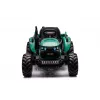 LEAN CARS HC-306 Battery Operated Tractor With Trailer Dark Green 24V