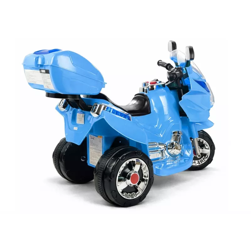 LEAN CARS HC8051 mėlynas elektrinis motociklas važinėjimui