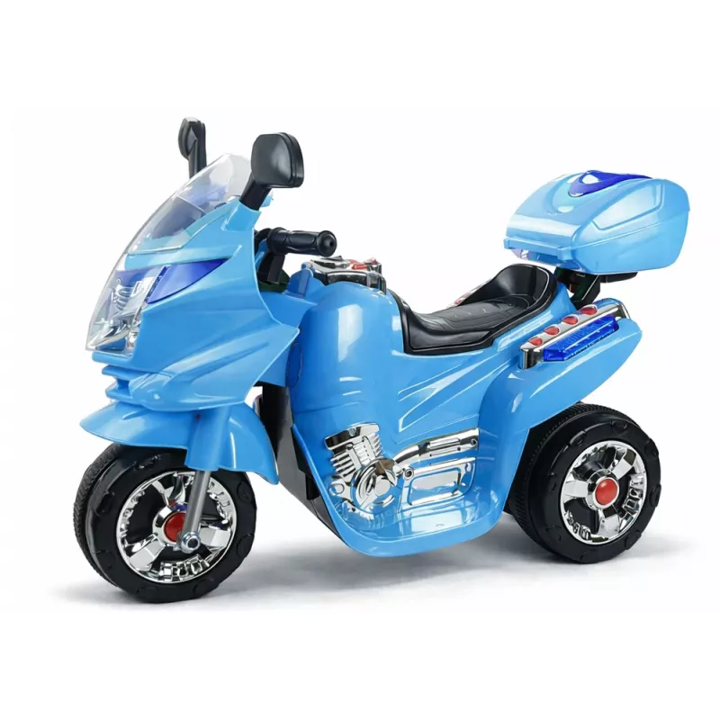 LEAN CARS HC8051 mėlynas elektrinis motociklas važinėjimui