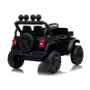 LEAN CARS Jeep Rubicon DK-JWR558 24V vaikiškas automobilis su akumuliatoriumi, juodas