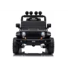 LEAN CARS Jeep Rubicon DK-JWR558 24V vaikiškas automobilis su akumuliatoriumi, juodas