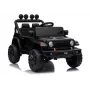 LEAN CARS Jeep Rubicon DK-JWR558 24V vaikiškas automobilis su akumuliatoriumi, juodas