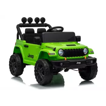 LEAN CARS Jeep Rubicon DK-JWR558 24V žalias akumuliatorinis važiuoklis