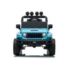 LEAN CARS Jeep Rubicon DK-JWR558 24V Šviesiai mėlynas elektrinis automobilis su nuotolinio valdymo pultu tėvams