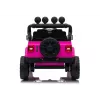 LEAN CARS Jeep Rubicon DK-JWR558 24V Pink Battery-Powered Ride-On Vehicle