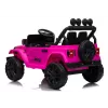 LEAN CARS Jeep Rubicon DK-JWR558 24V Pink Battery-Powered Ride-On Vehicle