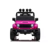 LEAN CARS Jeep Rubicon DK-JWR558 24V Pink Battery-Powered Ride-On Vehicle