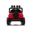 LEAN CARS Jeep Rubicon DK-JWR558 24V raudonas akumuliatorinis automobilis