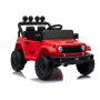LEAN CARS Jeep Rubicon DK-JWR558 24V raudonas akumuliatorinis automobilis