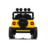 LEAN CARS Jeep Rubicon DK-JWR558 24V Geltonas Baterija varoma važinėjama transporto priemonė su nuotolinio valdymo pulteliu