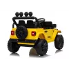 LEAN CARS Jeep Rubicon DK-JWR558 24V Geltonas Baterija varoma važinėjama transporto priemonė su nuotolinio valdymo pulteliu