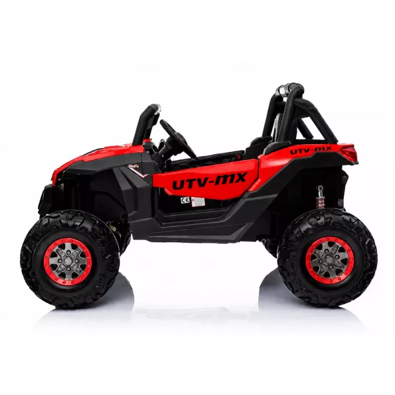 LEAN CARS Jeep XMX Red - Elektrinis vaikiškas automobilis