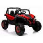 LEAN CARS Jeep XMX Red - Elektrinis vaikiškas automobilis