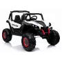 LEAN CARS Jeep XMX White - Elektrinis vaikiškas automobilis
