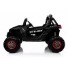LEAN CARS Jeep XMX603 elektrinis vaikiškas automobilis - juodas su MP4