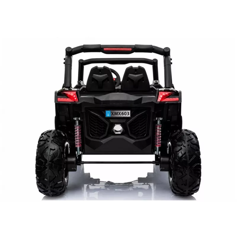 LEAN CARS Jeep XMX603 elektrinis vaikiškas automobilis - baltas su MP4