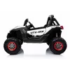 LEAN CARS Jeep XMX603 elektrinis vaikiškas automobilis - baltas su MP4