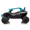LEAN CARS Kawasaki JS330 24V 5Ah Black and Blue Battery Car