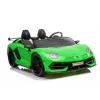 LEAN CARS Lamborghini Aventador SX2028 Elektrinis Vaikiškas Automobilis, Žalias