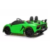 LEAN CARS Lamborghini Aventador SX2028 Elektrinis Vaikiškas Automobilis, Žalias