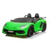 LEAN CARS Lamborghini Aventador SX2028 Elektrinis Vaikiškas Automobilis, Žalias