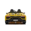 LEAN CARS Lamborghini Aventador SX2028 elektrinis važinėjamas automobilis vaikams, geltonas