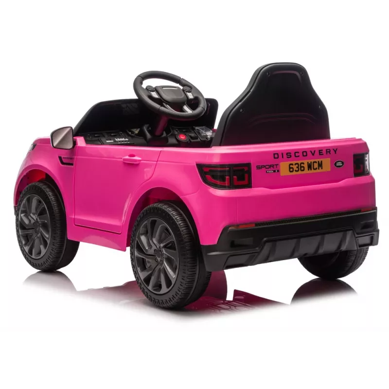 LEAN CARS Land Rover Discovery DLS-K06 Pink Battery-Powered Ride-On Vehicle