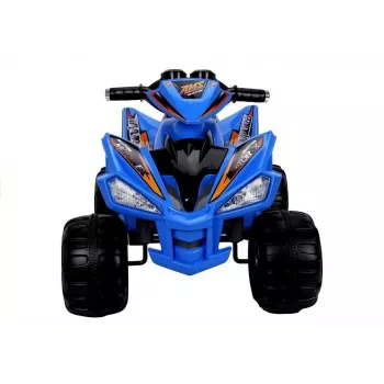 LEAN CARS Medium Quad Blue - elektrinė važiuoklė vaikams